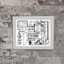 Load image into Gallery viewer, Carpenter&#39;s Tools | Art Print
