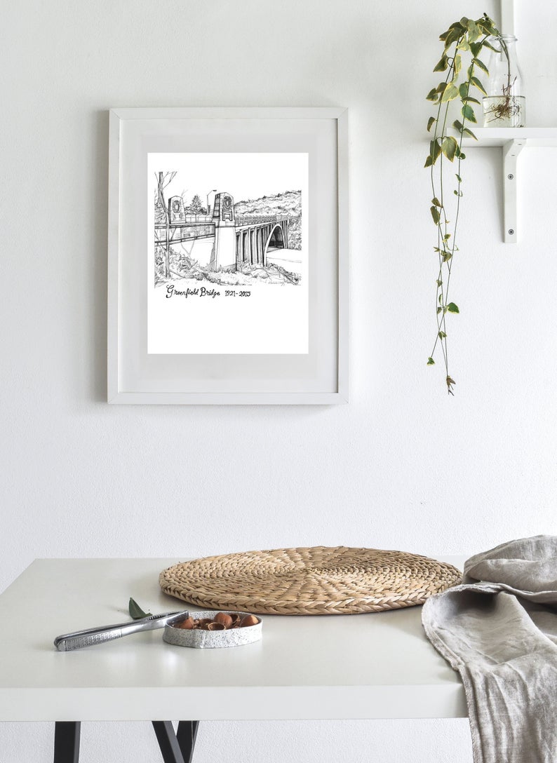 Greenfield Bridge | Art Print