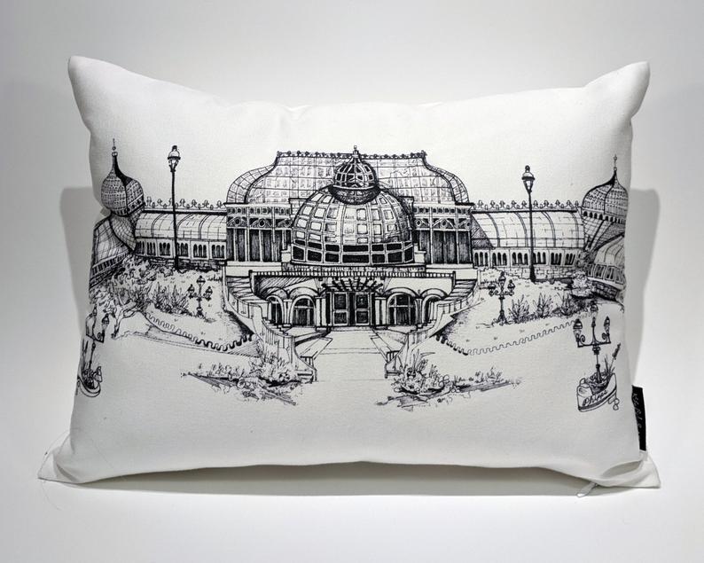 Phipps Conservatory Art Accent Pillow