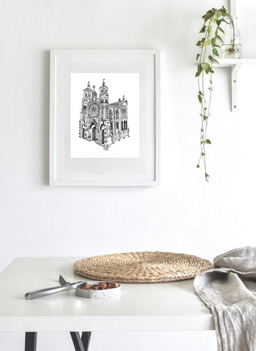 St. Stanislaus Kotska Church, Strip District | Art Print