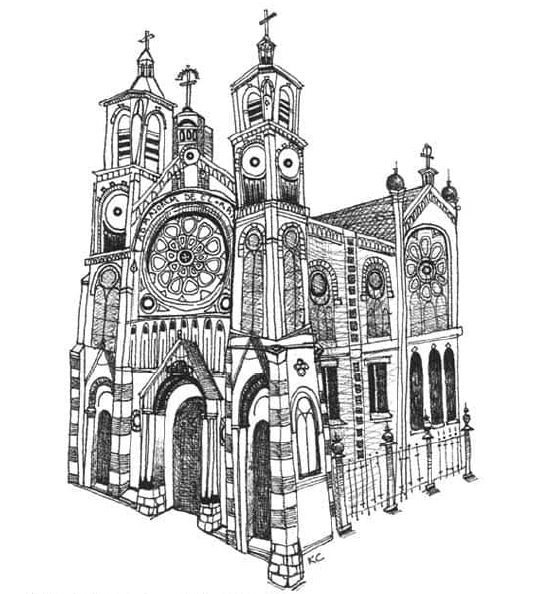 St. Stanislaus Kotska Church, Strip District | Art Print